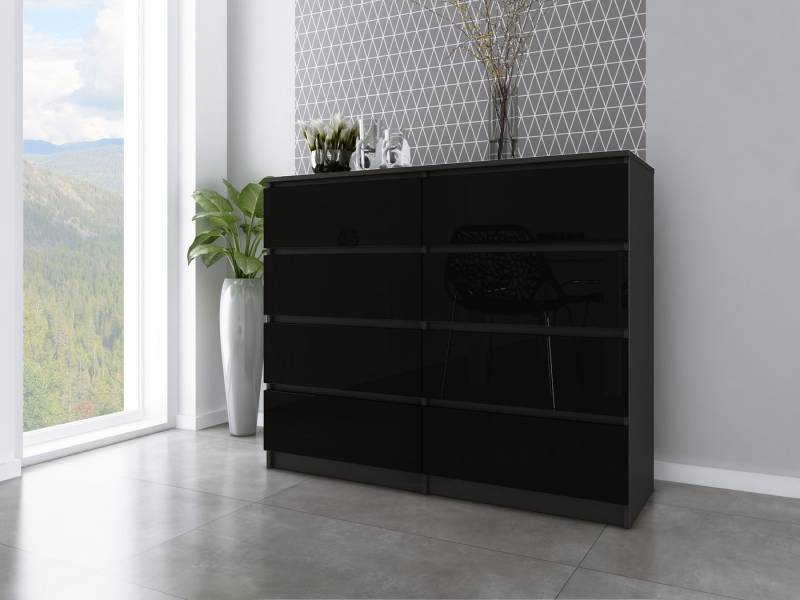 Faizee Möbel Schubkastenkommode ZOE Kommode mit 8 Schubladen - Modernes Design für Ihre Wohnräume von Faizee Möbel