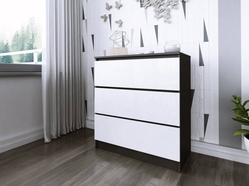 Faizee Möbel Schubkastenkommode Zoe breit mit 3 Fächer von Faizee Möbel