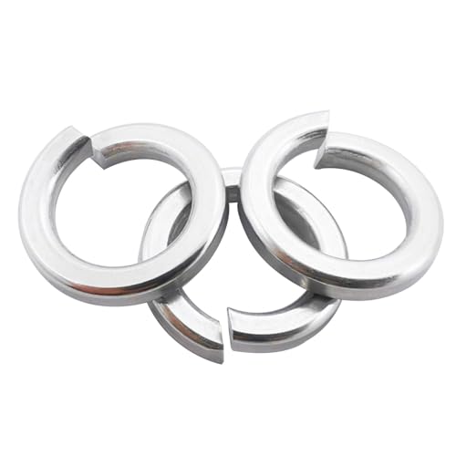 Fajoeda 100 Stück Federringe M5,A2 V2A Edelstahl Federscheiben Unterlegscheiben 5mm Form B nach DIN 127 Fajoeda 100 Stück Federringe M5,A2 V2A Edelstahl Federscheiben Unterlegscheiben 5mm Form B nach DIN 127 von Fajoeda