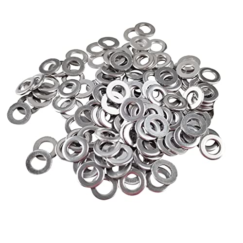 Fajoeda M5 Flache Unterlegscheiben, 100 Stück Edelstahl A2 V2A 304 für Schrauben, Muttern, Gewindestange, 10mm x 1.0mm Fajoeda M5 Flache Unterlegscheiben, 100 Stück Edelstahl A2 V2A 304 für Schrauben, Muttern, Gewindestange, 10mm x 1.0mm von Fajoeda