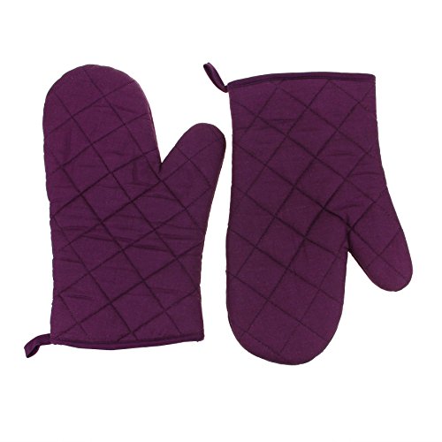 FakeFace 2-er Set Topfhandschuhe Topflappen Ofenhandschuhe Backhandschuhe Kochhandschuhe Grillhandschuhe Küchenhandschuhe aus Baumwolle von FakeFace