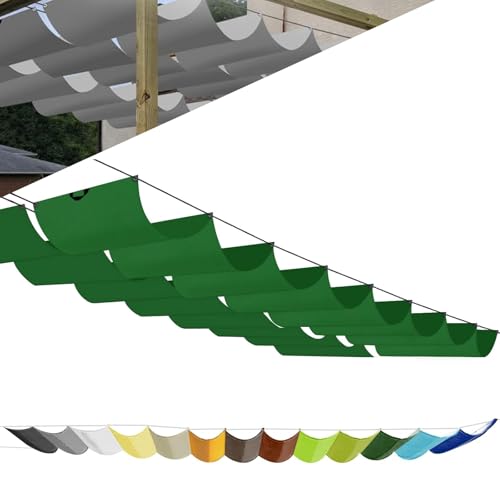 Einziehbar Welle Sonnensegel Nach Maß Pergola Markise Wasserdicht Verstellbar Schattenabdeckung 95% Uv-Schutz & ReißFest für Terrasse Deck Hof Veranda Pavillon Mit öSen Und Seil Einziehbar Welle Sonnensegel Nach Maß Pergola Markise Wasserdicht Verstellbar Schattenabdeckung 95% Uv-Schutz & ReißFest für Terrasse Deck Hof Veranda Pavillon Mit öSen Und Seil von Fakednss