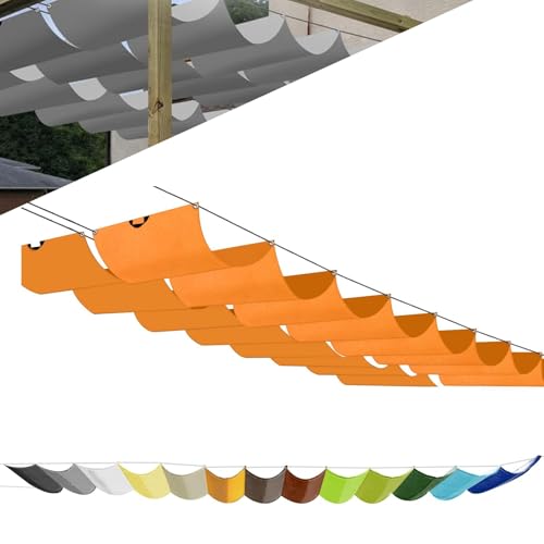 Einziehbar Welle Sonnensegel Nach Maß Pergola Markise Wasserdicht Verstellbar Schattenabdeckung 95% Uv-Schutz & ReißFest für Terrasse Deck Hof Veranda Pavillon Mit öSen Und Seil Einziehbar Welle Sonnensegel Nach Maß Pergola Markise Wasserdicht Verstellbar Schattenabdeckung 95% Uv-Schutz & ReißFest für Terrasse Deck Hof Veranda Pavillon Mit öSen Und Seil von Fakednss