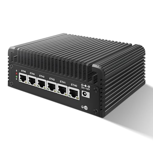 FakestarPC 13. Generation 12. Generation 4K Firewall Micro Device, Typ - C usb4.0, 6 Ports i226 - V 2.5G i7 1355u I5 1335u I3 1315u Mini PC ohne Lüfter, Router Software Proxmox esxi FakestarPC 13. Generation 12. Generation 4K Firewall Micro Device, Typ - C usb4.0, 6 Ports i226 - V 2.5G i7 1355u I5 1335u I3 1315u Mini PC ohne Lüfter, Router Software Proxmox esxi von FakestarPC