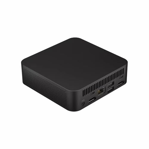 FakestarPC 4K Mini PC Gaming i7 1185g7 (4c / 8T, bis zu 4,8 GHz) Win 11 Desktop Computer Büro Barebone Palm PC ddr4 nvme 2 x HDMI 2 x Typ - C Metallgehäuse WiFi 6 von FakestarPC