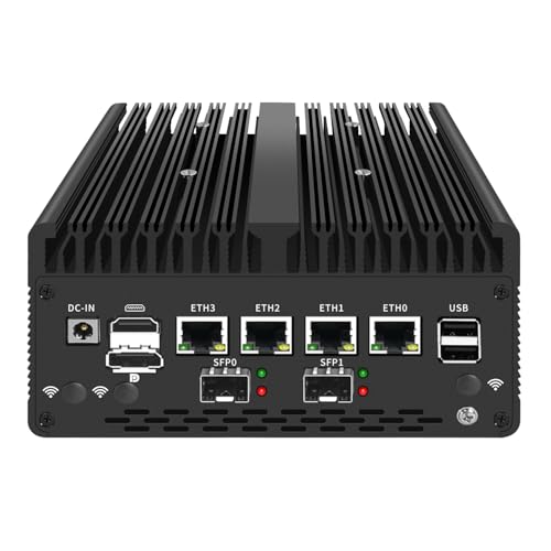 FakestarPC 4Xi226 2.5G Firewall Appliance 12th Gen 𝐈𝐧𝐭𝐞𝐥 Pentium Gold 8505 2 * 10G SFP 4xUSB, Type-C USB2.0, 2*DDR5 NVMe Mini PC pf-Sense Proxmox ESXi Server FakestarPC 4Xi226 2.5G Firewall Appliance 12th Gen 𝐈𝐧𝐭𝐞𝐥 Pentium Gold 8505 2 * 10G SFP 4xUSB, Type-C USB2.0, 2*DDR5 NVMe Mini PC pf-Sense Proxmox ESXi Server von FakestarPC