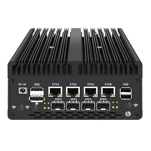 FakestarPC 4Xi226 2.5G Firewall Appliance 12th Gen 𝐈𝐧𝐭𝐞𝐥 Pentium Gold 8505 4x1G SFP 4xUSB, Type-C USB2.0, 2*DDR5 NVMe Mini PC pf-Sense Proxmox ESXi Server FakestarPC 4Xi226 2.5G Firewall Appliance 12th Gen 𝐈𝐧𝐭𝐞𝐥 Pentium Gold 8505 4x1G SFP 4xUSB, Type-C USB2.0, 2*DDR5 NVMe Mini PC pf-Sense Proxmox ESXi Server von FakestarPC