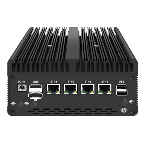 FakestarPC 4Xi226 2.5G Firewall Appliance 12th Gen 𝐈𝐧𝐭𝐞𝐥 Pentium Gold 8505 4xUSB, Type-C USB2.0, 2*DDR5 NVMe Mini PC pf-Sense Proxmox ESXi Server FakestarPC 4Xi226 2.5G Firewall Appliance 12th Gen 𝐈𝐧𝐭𝐞𝐥 Pentium Gold 8505 4xUSB, Type-C USB2.0, 2*DDR5 NVMe Mini PC pf-Sense Proxmox ESXi Server von FakestarPC