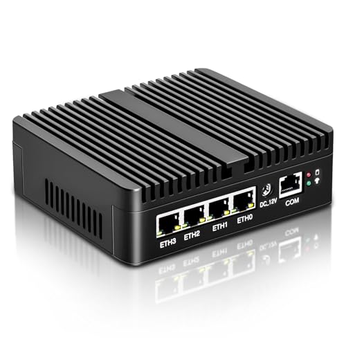 Mikrofon-Gerät – Pare – Feuer J4125,4X i226 – V 2,5 G Fan Free Mini PC 16 GB ddr4 256 GB nvme, HDMI, DP, RJ45 COM, 4 x USB Gigabit Ethernet AES – oder VPN-Router openwrt Barebone Mikrofon-Gerät – Pare – Feuer J4125,4X i226 – V 2,5 G Fan Free Mini PC 16 GB ddr4 256 GB nvme, HDMI, DP, RJ45 COM, 4 x USB Gigabit Ethernet AES – oder VPN-Router openwrt Barebone von FakestarPC