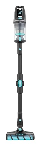 Fakir Bolt X Plus Aqua 8472 Akku Staubsauger beutellos 550 W, 2in1 kabelloser Hand- und Bodenstaubsauger mit Wischfunktion, 28,8 V Akku, 4 Saugstufen + Zubehör, 58-80 Min. Laufzeit & 2 h Ladezeit von Fakir