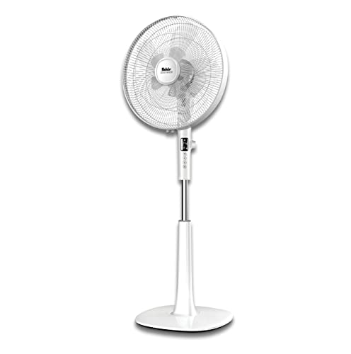 Fakir prestige VC 60 DC – Standventilator mit Fernbedienung & 24 Leistungsstufen I Ventilator mit 90 °Oszillation & Timer I Höhenverstellbar von 110-140 cm I Weiß I 28 Watt, 6959009 Fakir prestige VC 60 DC – Standventilator mit Fernbedienung & 24 Leistungsstufen I Ventilator mit 90 °Oszillation & Timer I Höhenverstellbar von 110-140 cm I Weiß I 28 Watt, 6959009 von Fakir