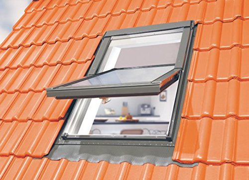 Optilight Dachfenster mit Eindeckrahmen flach & Dauerlüftung - 55 x 78 von Fakro