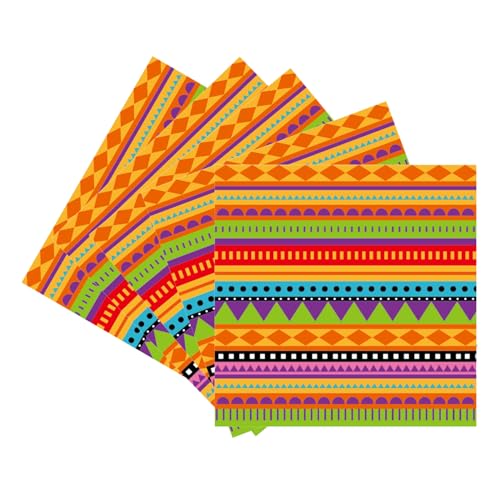Mexikanische Fiesta-Servietten Party Deko, 20PCS Bunte Streifen Serviette Cinco De Mayo Mexikanische Thema Partyzubehör, Mittagessen Abendessen Serviette Party Tischdeko Mexikanische Fiesta-Servietten Party Deko, 20PCS Bunte Streifen Serviette Cinco De Mayo Mexikanische Thema Partyzubehör, Mittagessen Abendessen Serviette Party Tischdeko von Falafoty