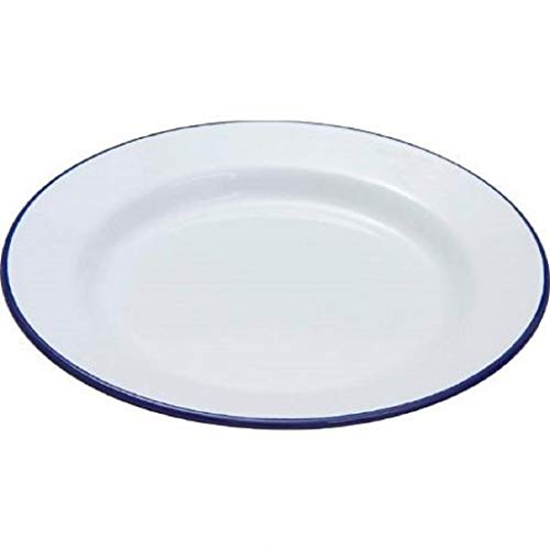 Falcon Enamelware 10.5 Enamel Dinner Plate White by Falcon Enamelware von Falcon Enamelware