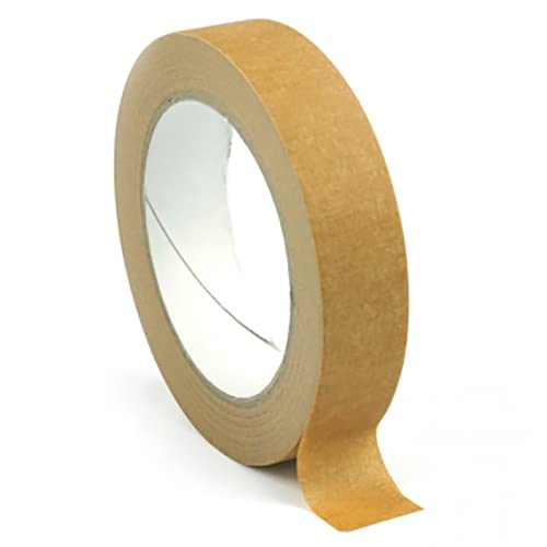 25 mm 38 mm 50 mm x 50 m ECO braun selbstklebend Kraft Bild Einrahmung Papier Klebeband von Falcon Workshop Supplies Ltd