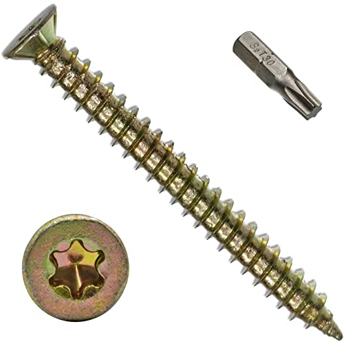Falcon-Workshop liefert den Betonrahmen-Befestigungsschraube mit freiem Torx 30 Bit mit jeder Bestellung, 7,5 Ø x 100mm H, Packung von 20 Falcon-Workshop liefert den Betonrahmen-Befestigungsschraube mit freiem Torx 30 Bit mit jeder Bestellung, 7,5 Ø x 100mm H, Packung von 20 von Falcon Workshop Supplies Ltd