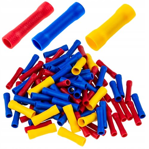 Muffe Kabelnippel Isoliert Buchse 0,5-6,0 Mm² - Set 100 Stück Muffe Kabelnippel Isoliert Buchse 0,5-6,0 Mm² - Set 100 Stück von Falcon