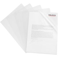 FALKEN Sichthüllen DIN A4 genarbt 0.09 mm von Falken