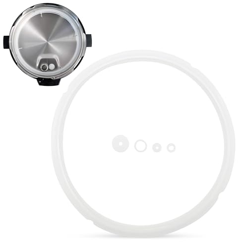 Silikon-Dichtring - Zubehör für 5/6 qt/L Universal-Ersatzteile - Starke und einfache Installation 3Pack Silikon-Dichtring - Zubehör für 5/6 qt/L Universal-Ersatzteile - Starke und einfache Installation 3Pack von FALLCON F