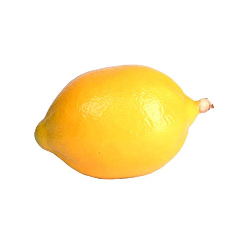 Fallen Fruits AH025 Künstliche Zitrone, Gelb von Fallen Fruits