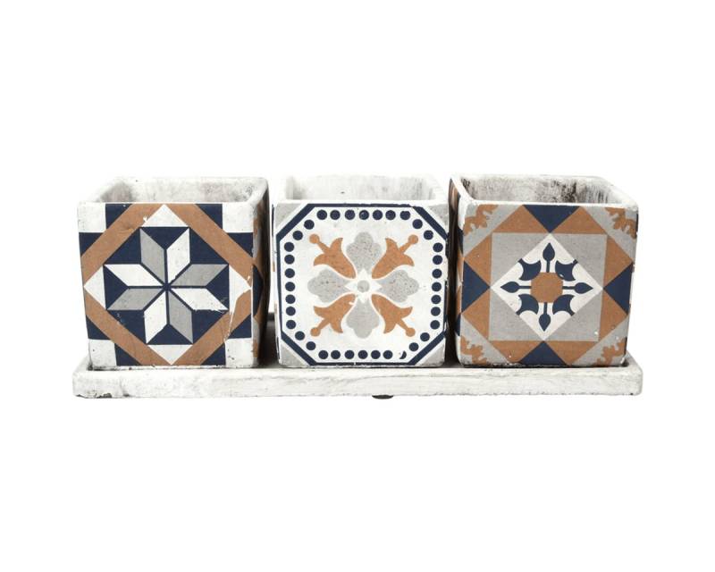 Fallen Fruits Blumentopf Übertöpfe Portugal 3er-Set Fallen Fruits Blumentopf Übertöpfe Portugal 3er-Set von Fallen Fruits