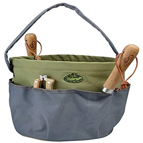 Esschert Design Gartengerätetasche rund grau, 28 x 26 cm Esschert Design Gartengerätetasche rund grau, 28 x 26 cm von Esschert Design
