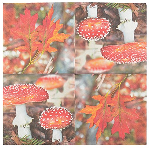 Fallen Fruits TP214 Servietten, Sortiert von Esschert Design