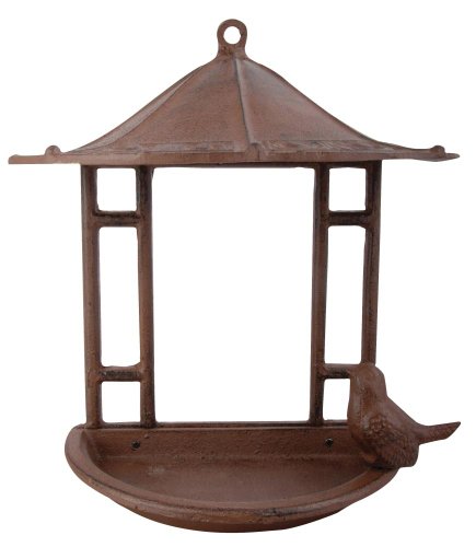 Esschert Design Vogeltränke - Futterschale mit Vogel aus Gusseisen - Wandfutterschale Esschert Design Vogeltränke - Futterschale mit Vogel aus Gusseisen - Wandfutterschale von Esschert Design