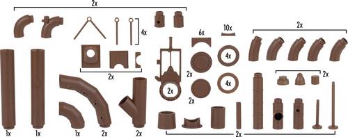 Faller 180327 H0 Rohrleitungs-Set von Faller