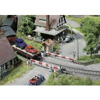 Faller 120172 H0 Beschrankter Bahnübergang von Faller