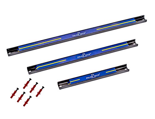 3 x Magnetleiste Werkzeugleiste Werkzeughalter Halterung 23, 37, 48 cm(MAG-LIS3) von Falon-Tech