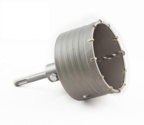 Bohrkrone Dosenbohrer Lochbohrer Lochsäge Kernbohrer SDS Plus 80 mm mit Bohrer (SDS80) von Falon-Tech