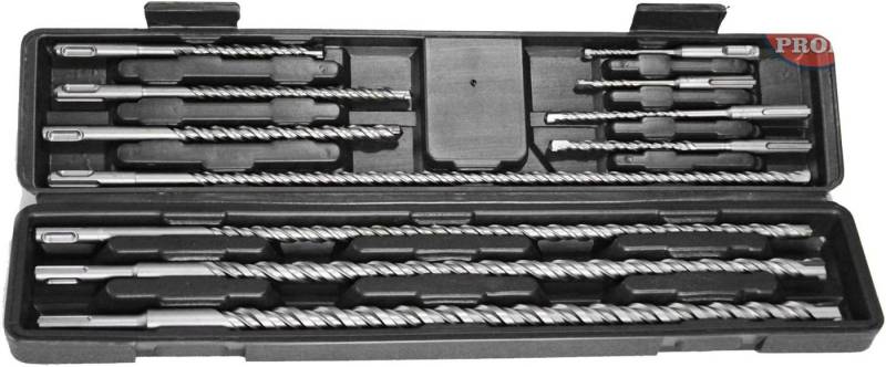 Falon-Tech Bohrersatz SDS-Plus Betonbohrer Set Hammerbohrer Bohrer Bohrersatz Beton 11tlg, (11-tlg) von Falon-Tech