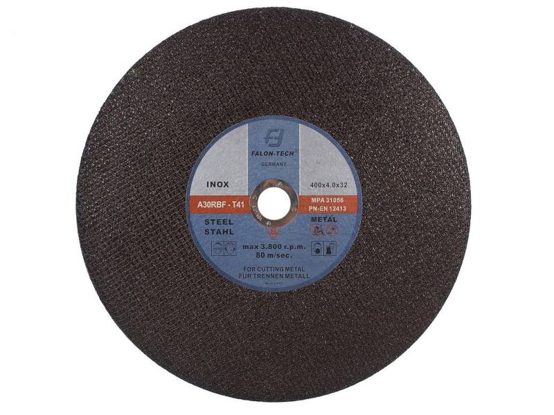 Falon-Tech Metalltrennschneider 5x Metalltrennscheiben Flexscheiben Stahl Edelstahl 400x4,0, 5-St. Falon-Tech Metalltrennschneider 5x Metalltrennscheiben Flexscheiben Stahl Edelstahl 400x4,0, 5-St. von Falon-Tech