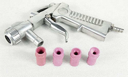 Sandstrahlpistole Sandstrahler Sandstrahlgerät inkl.4 Keramik Düsen (PIS.PIASK) von Falon-Tech