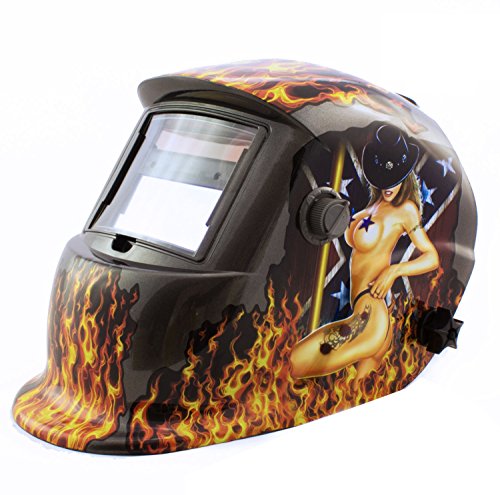 Schweißschirm Schweißhelm Automatikhelm Schweißmaske Automat Filter Solar(FT855) von Falon-Tech