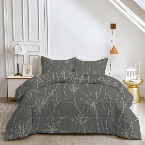 FamHarbor Blumen Bettdecke 200x200 Ganzjahresdecke 4 Jahreszeiten, Pflanzen Muster Steppdecke für Allergiker Vintage Zudecke Schlafdecke Duvet 200x200cm mit 2 Kissenbezugs 80x80cm, Ed69 FamHarbor Blumen Bettdecke 200x200 Ganzjahresdecke 4 Jahreszeiten, Pflanzen Muster Steppdecke für Allergiker Vintage Zudecke Schlafdecke Duvet 200x200cm mit 2 Kissenbezugs 80x80cm, Ed69 von FamHarbor