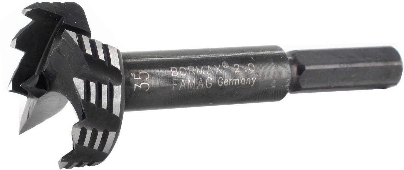 FAMAG Forstnerbohrer Famag WS Bormax 2.0 Forstnerbohrer Ã¸ 18 mm Bohrer mit Zentrierspitze von Famag