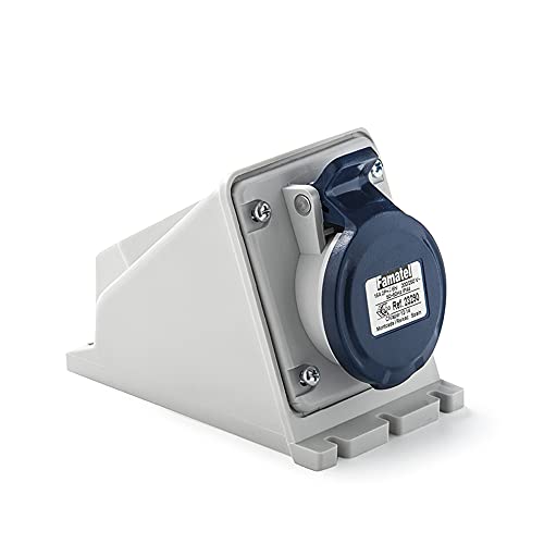 FAMATEL - Aufputzdose IP44 | 2P+T | 16A | 220-240V | Blau FAMATEL - Aufputzdose IP44 | 2P+T | 16A | 220-240V | Blau von Famatel