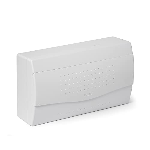 FAMATEL – Aufputzschrank Nuova | IP40 | Serie Nuova | 18 Elemente | 195x350x100 | Grau von Famatel