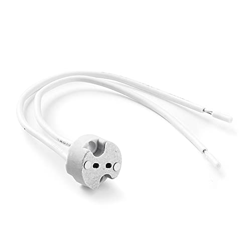 FAMATEL – Glühbirnenfassung Keramik Halogen I 8A I 24 V I Mit Silikonkabel 15 cm FAMATEL – Glühbirnenfassung Keramik Halogen I 8A I 24 V I Mit Silikonkabel 15 cm von Famatel