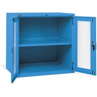 Fami MASTER Schrank mit Flügeltüren aus Polycarbonat, HxBxT 1.000 x 1.020 x 726 mm, lichtblau von Fami