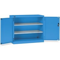 Fami PERFOM Flügeltürschrank, 2 Fachböden, HxBxT 1.000 x 1.193 x 555 mm, lichtblau von Fami