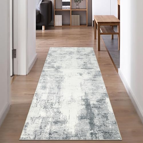 Famibay Teppich Läufer Flur Küche rutschfest Waschbar Teppichläufer Flur Flurteppich Läufer Lang Küchenteppich Läufer für Eingang Flur Küche Schlafzimmer Wohnzimmer von Famibay