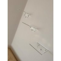 Set Aus Drei Wandmontierten Schwebenden Regalen Klarem Acryl, Regale Für Bücher, Pflanzen, Kosmetika Und Wanddeko von FamiliePfaifeR