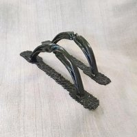 Handgemachte Türgriffe Aus Gehämmertem Eisen Geschenk Zum 6-Jährigen Jubiläum | 2Er-Set Handgemachte Türgriffe Aus Gehämmertem Eisen Geschenk Zum 6-Jährigen Jubiläum | 2Er-Set von FamiliesBlacksmith