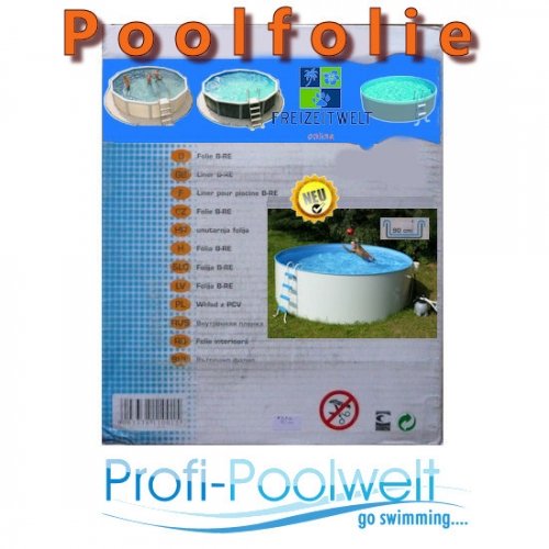 Pool-Innenfolie für ovale Pools 720 x 360 x 120 cm Höhe von Family Pool
