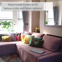 Friheten Ecksofa Bezug Mit 5 Kissen, Handgefertigt Verschiedenen Farb- Und Stoffoptionen - Maßgeschneidert Für Die Ikea Friheten Couch von FamilyCoverLab