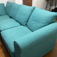 Gronlid 3-Sitzer Sofa Bezug Slipbezug Handgemacht Mit Mehreren Farb- Und Stoffoptionen - Passgenau Angefertigt Für Ikea Gronlid Couch von FamilyCoverLab