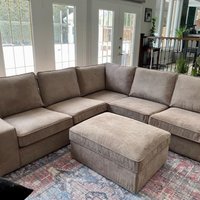 Kivik 4-Sitzer Ecksofa | 2 + 2 Bezug Handgefertigt Mit Mehreren Farb- Und Stoffoptionen - Maßgeschneidert Für Die Kivik-Couch von FamilyCoverLab